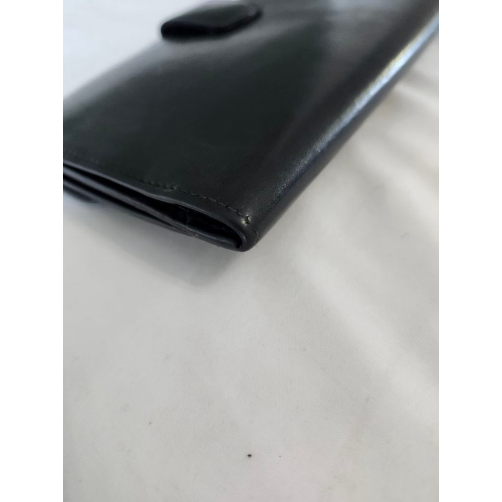 Salvatore Ferragamo Black Leather Wallet One Size - Picture 15 of 15
